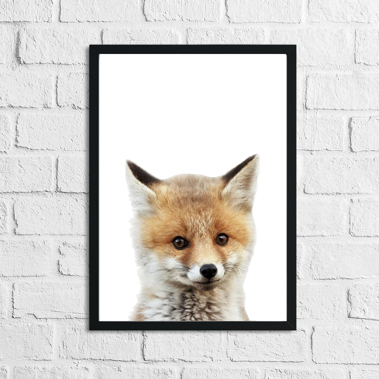 Fox Animal Woodlands Nursery Children's Room Wall Decor Print by WinsterCreations™ Official Store