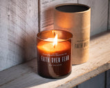 Faith Over Fear 8oz Soy Candle by Four Points Trading Co.