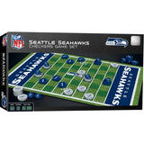 Seattle Seahawks Checkers Board Game by MasterPieces Puzzle Company INC