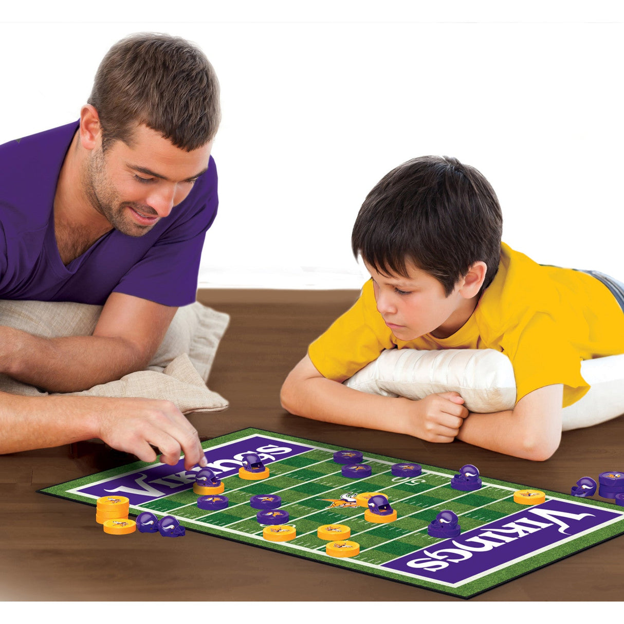 Minnesota Vikings Checkers Board Game by MasterPieces Puzzle Company INC