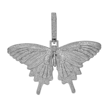 Fully Iced Out Diamond Big Butterfly Pendant by Bling Proud | Urban Jewelry Online Store