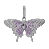 Fully Iced Out Diamond Big Butterfly Pendant by Bling Proud | Urban Jewelry Online Store