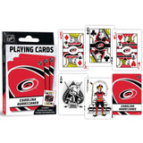 Carolina Hurricanes Playing Cards - 54 Card Deck by MasterPieces Puzzle Company INC