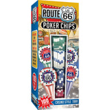 Route 66 100 Piece Poker Chips by MasterPieces Puzzle Company INC