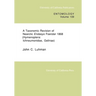 A Taxonomic Revision of Nearctic Endasys Foerster 1868 (Hymenoptera: Ichneumonidae, Gelinae): Volume 109