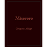 Miserere: Gregorio Allegri
