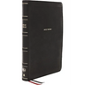 Nkjv, Thinline Reference Bible, Leathersoft, Black, Red Letter Edition, Comfort Print: Holy Bible, New King James Version