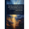 The Relation Between P.D. and Spark-Length for Small Values of the Latter