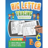 Big Letter Tracing for Preschoolers: A Fun Workbook to Practice Handwriting for Kids Ages 2-5 Trace Big Letters, Uppercase and Lowercase, Color and Tr