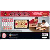 Louisville Cardinals Checkers Board Game by MasterPieces Puzzle Company INC