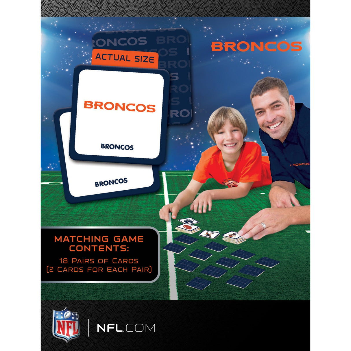 Denver Broncos Matching Game by MasterPieces Puzzle Company INC