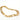 RMZ GOLD NYC Unisex 24K Yellow Gold 8mm Figaro Chain Bracelet 8"