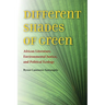 Different Shades of Green: African Literature, Environmental Justice, and Political Ecology