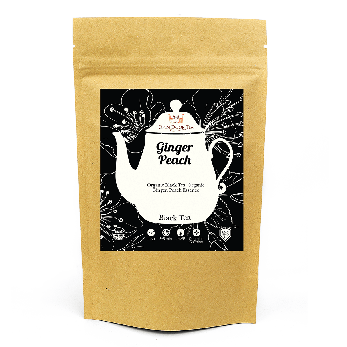 Ginger Peach by Open Door Tea CT