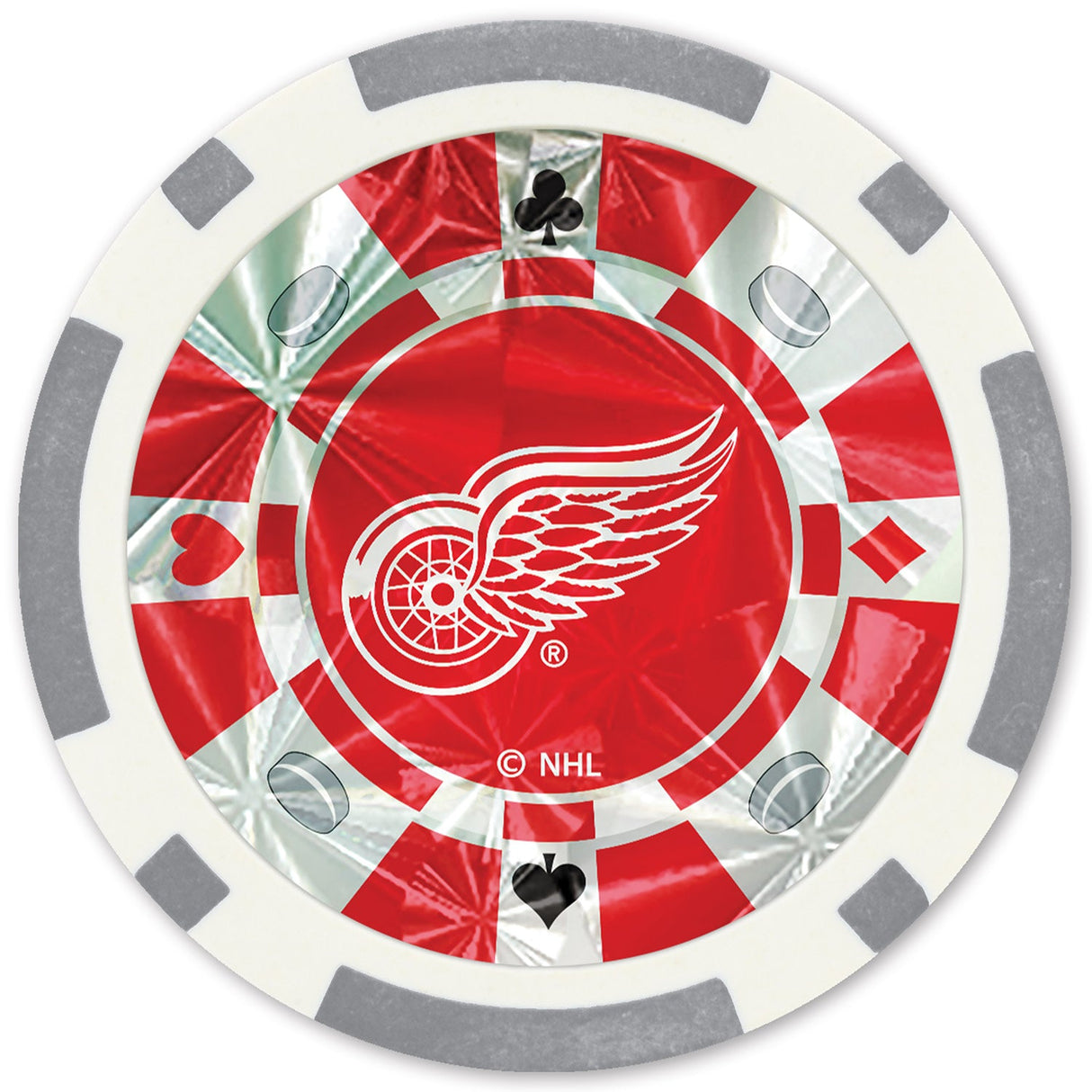 Detroit Red Wings 20 Piece Poker Chips by MasterPieces Puzzle Company INC