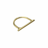 Minimal Bar Bombshell Ring by SLATE + SALT