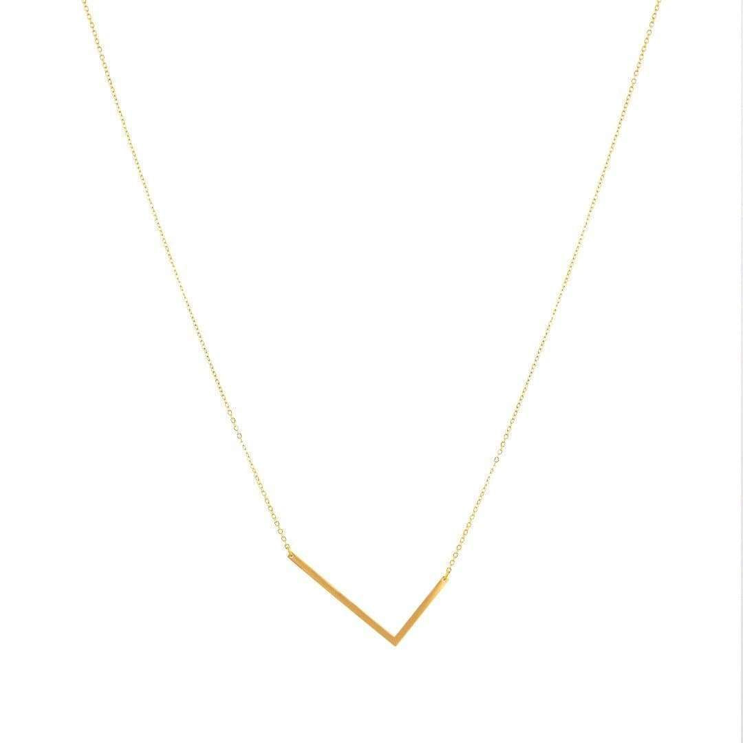 Gold Initial Necklaces by Jonesy Wood