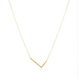 Gold Initial Necklaces by Jonesy Wood