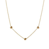 Gold Love Knot Necklace by Hollywood Sensation®