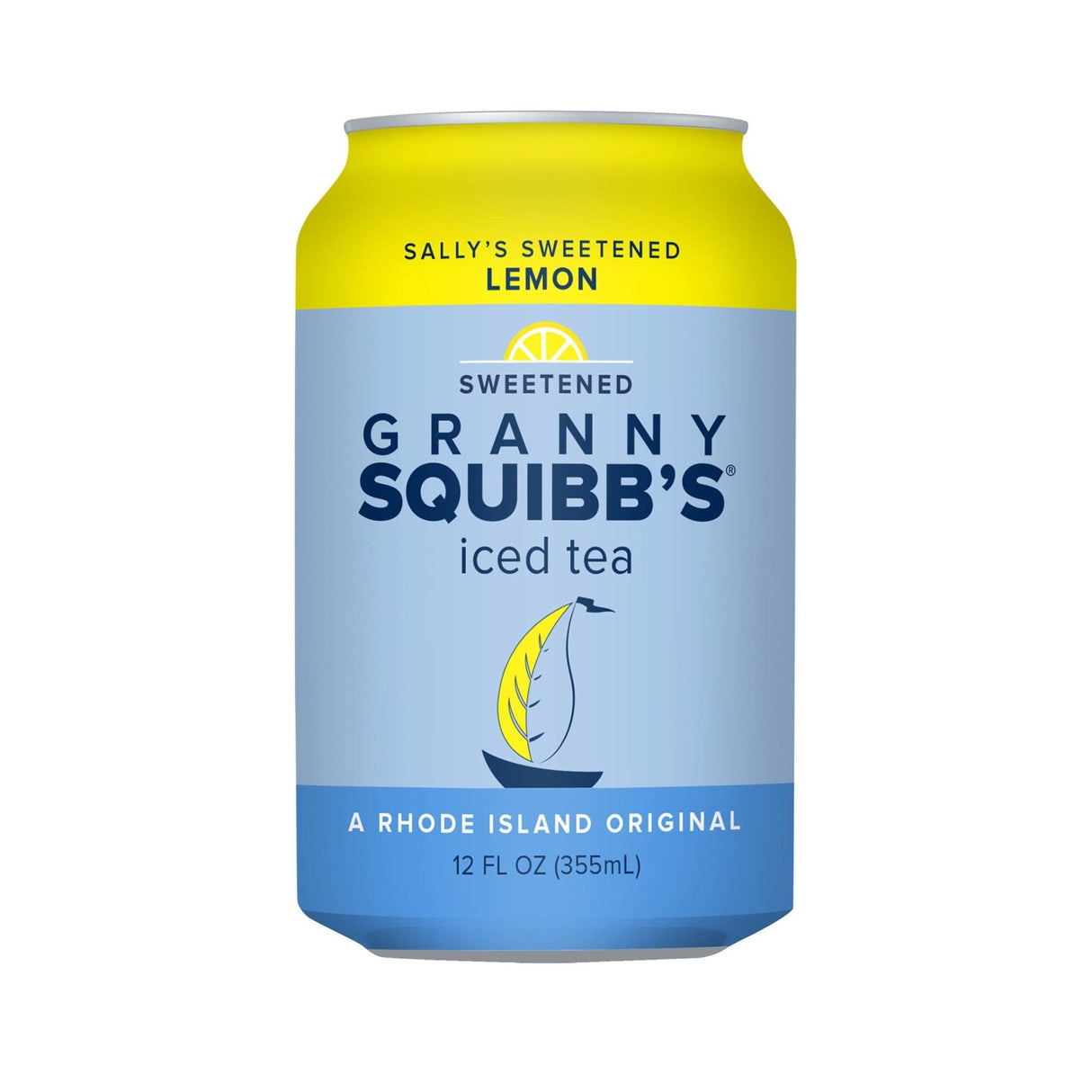 Granny Squibbs Sally's Lemon Sweetened Organic Iced Tea - 12 Cans x 12oz by Farm2Me