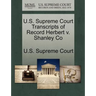 U.S. Supreme Court Transcripts of Record Herbert V. Shanley Co