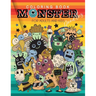 Coloring book Monster Doodles for Adults and Kids: Fun Easy and Relaxing Coloring Pages A Fun Activity Book For 5-12 Year
