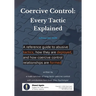 Coercive Control - Every Tactic Explained: A reference guide to abusive tactics, how they are deployed, and how coercive control relationships are for