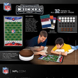 NFL - League Checkers Board Game by MasterPieces Puzzle Company INC