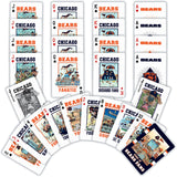 Chicago Bears Fan Deck Playing Cards - 54 Card Deck by MasterPieces Puzzle Company INC