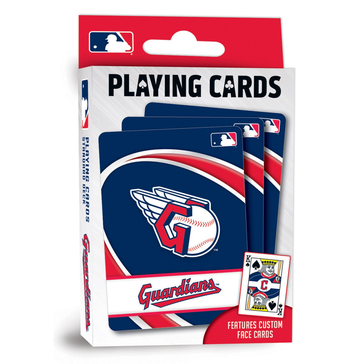 Cleveland Guardians Playing Cards - 54 Card Deck by MasterPieces Puzzle Company INC