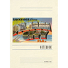Vintage Lined Notebook Greetings from Panama City, Florida