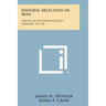 Natural Selection in Man: American Anthropologist, Memoir, No. 86