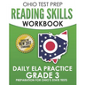 OHIO TEST PREP Reading Skills Workbook Daily ELA Practice Grade 3: Practice for Ohio's State Tests for English Language Arts
