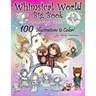 Whimsical World Big Book Coloring Book 100 Illustrations to Color by Molly Harrison: Adorable Fairies, Mermaids, Witches, Angels, Mythical Creatures,