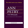 Ann Petry: A Bio-Bibliography. The 25th Anniversary Edition