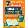 7 Full-Length Minnesota MCA-III Grade 4 Math Practice Tests: Your Path to Confidence, Mastery, and Top Scores on the Minnesota MCA-III Exam