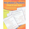 Vocabulary Packets: Greek & Latin Roots