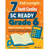 7 Full-Length South Carolina SC READY Grade 6 Math Practice Tests: Your Path to Confidence, Mastery, and Top Scores on the South Carolina SC READY Exa