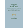 Epitaphs from Burial Hill, Plymouth, Massachusetts, from 1657 to 1892, with Biographical and Historical Notes. Illustrated