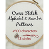 Cross Stitch Alphabet & Number Patterns