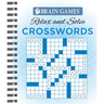Brain Games - Relax and Solve: Crosswords (Blue)
