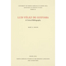 Luis Vélez de Guevara: A Critical Bibliography