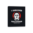 Halloween Survivor - Canvas Wraps by RIPT Apparel - Vysn