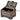 Hand Crank Vintage Wood Carved Sunshine Musical Box