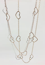 Heart Choker Necklace by Jennifer Cervelli Jewelry