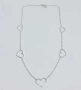 Heart Choker Necklace by Jennifer Cervelli Jewelry