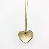 Love is Love - Heart Silhouette Necklace by Jennifer Cervelli Jewelry