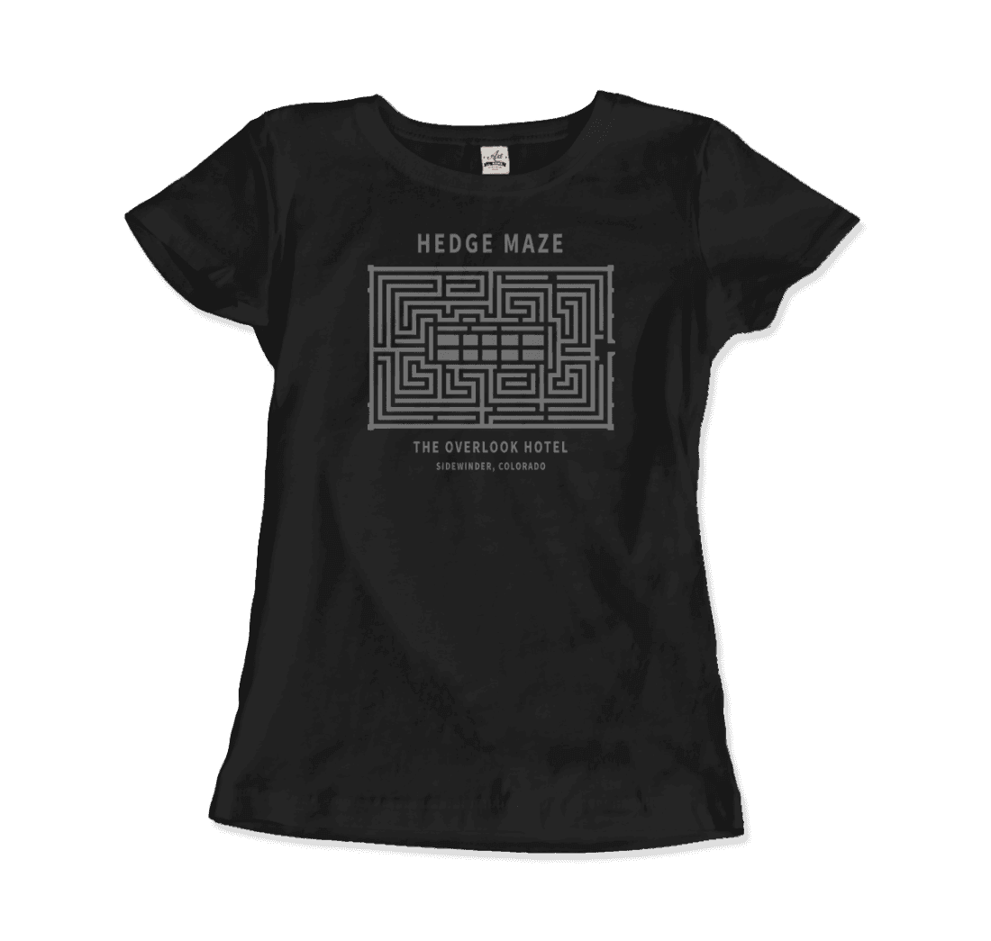 Hedge Maze, The Overlook Hotel - The Shining Movie T-Shirt by Art-O-Rama Shop - Vysn