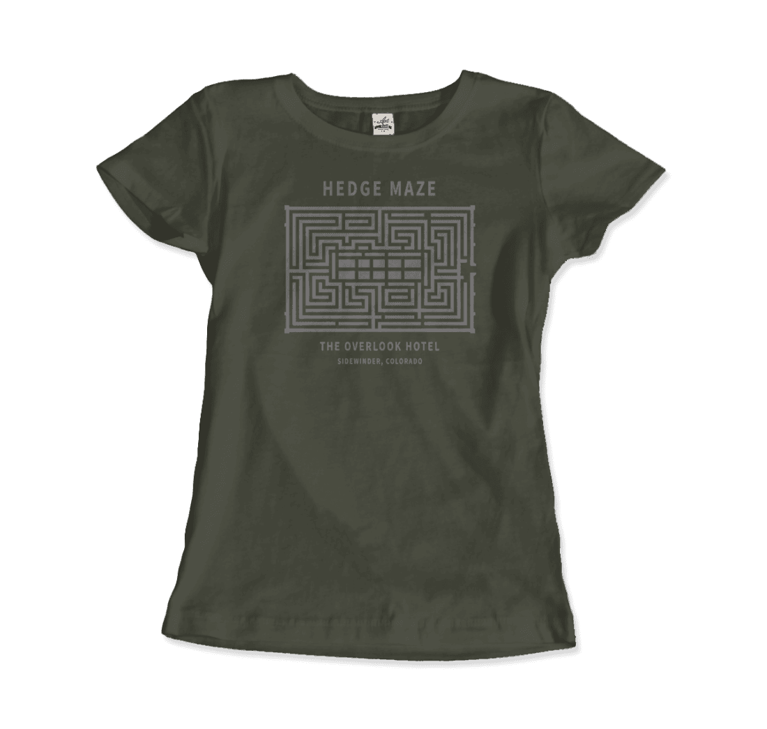 Hedge Maze, The Overlook Hotel - The Shining Movie T-Shirt by Art-O-Rama Shop - Vysn