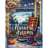 Harvest Dreams: A Hygge-Inspired Autumn Coloring Book for Adults Featuring Fall Harvest coloring Pages, Thanksgiving Designs, and Relaxing Seasonal Ar